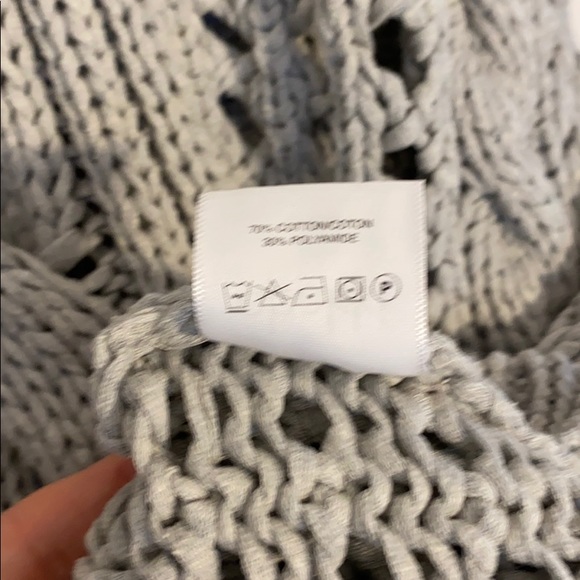 Obakki Grey Cable Knit Sweater - Picture 10 of 11